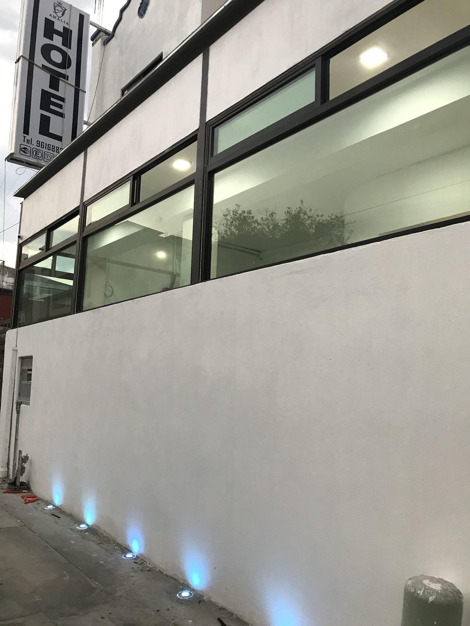 Vista Exterior Hotel Plaza Amalia