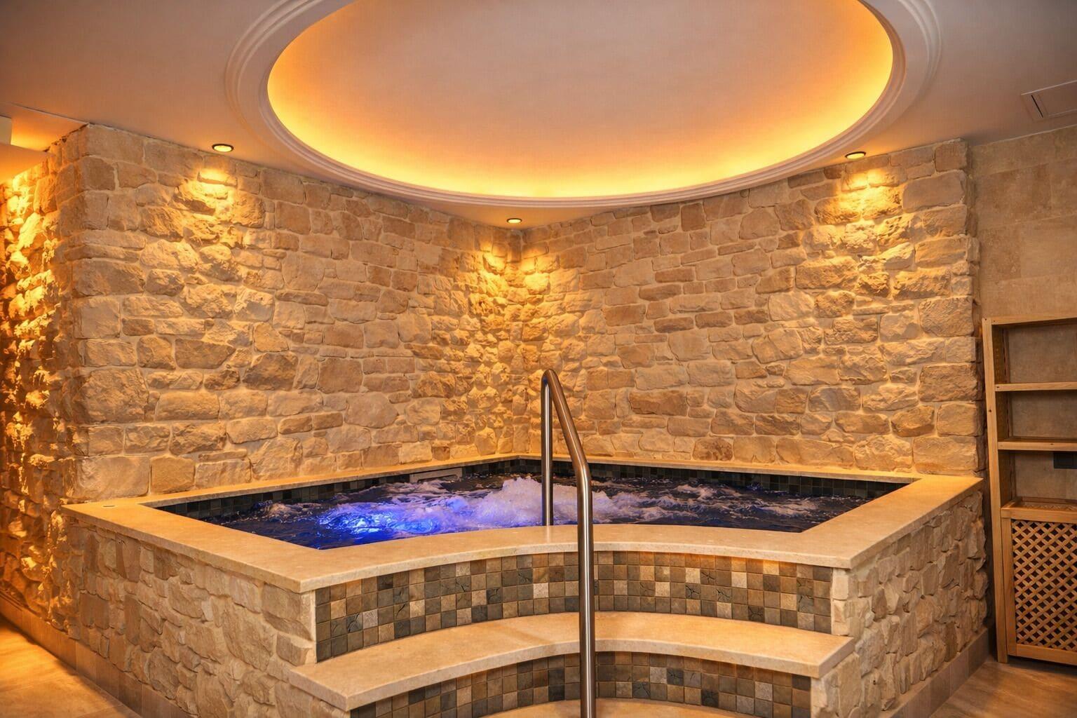 Vista Piscina Emirtimes Hotel & Spa Tuzla