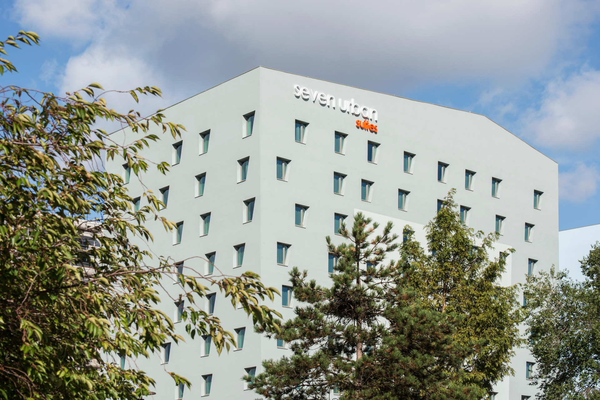 Vista Exterior Seven Urban Suites Nantes Centre