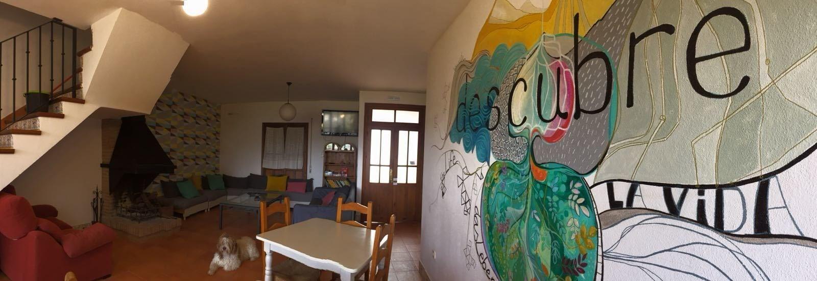 Vista Lobby Albergue Rural de Algodonales - Hostel