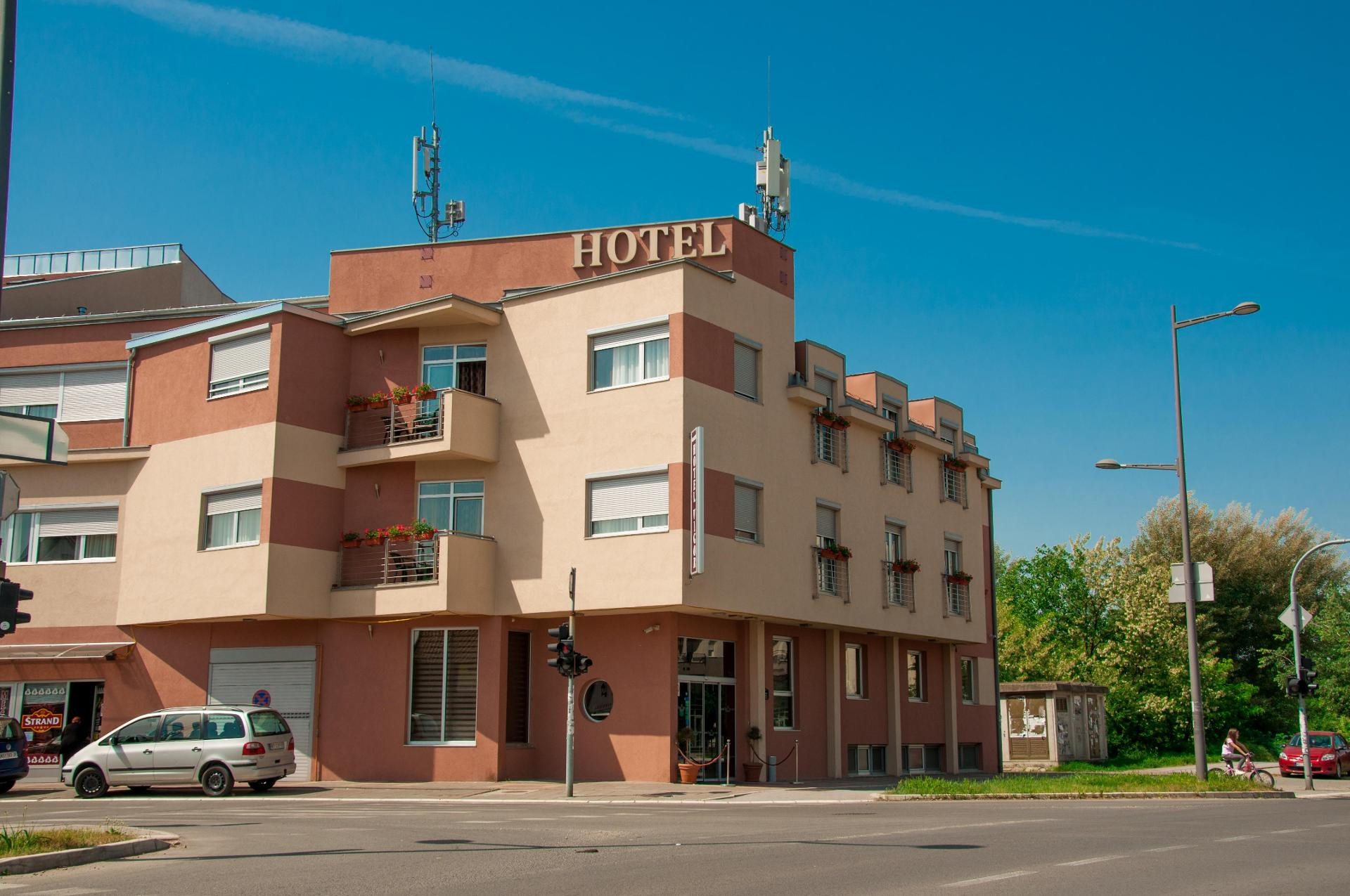 Vista Exterior Vigor Hotel