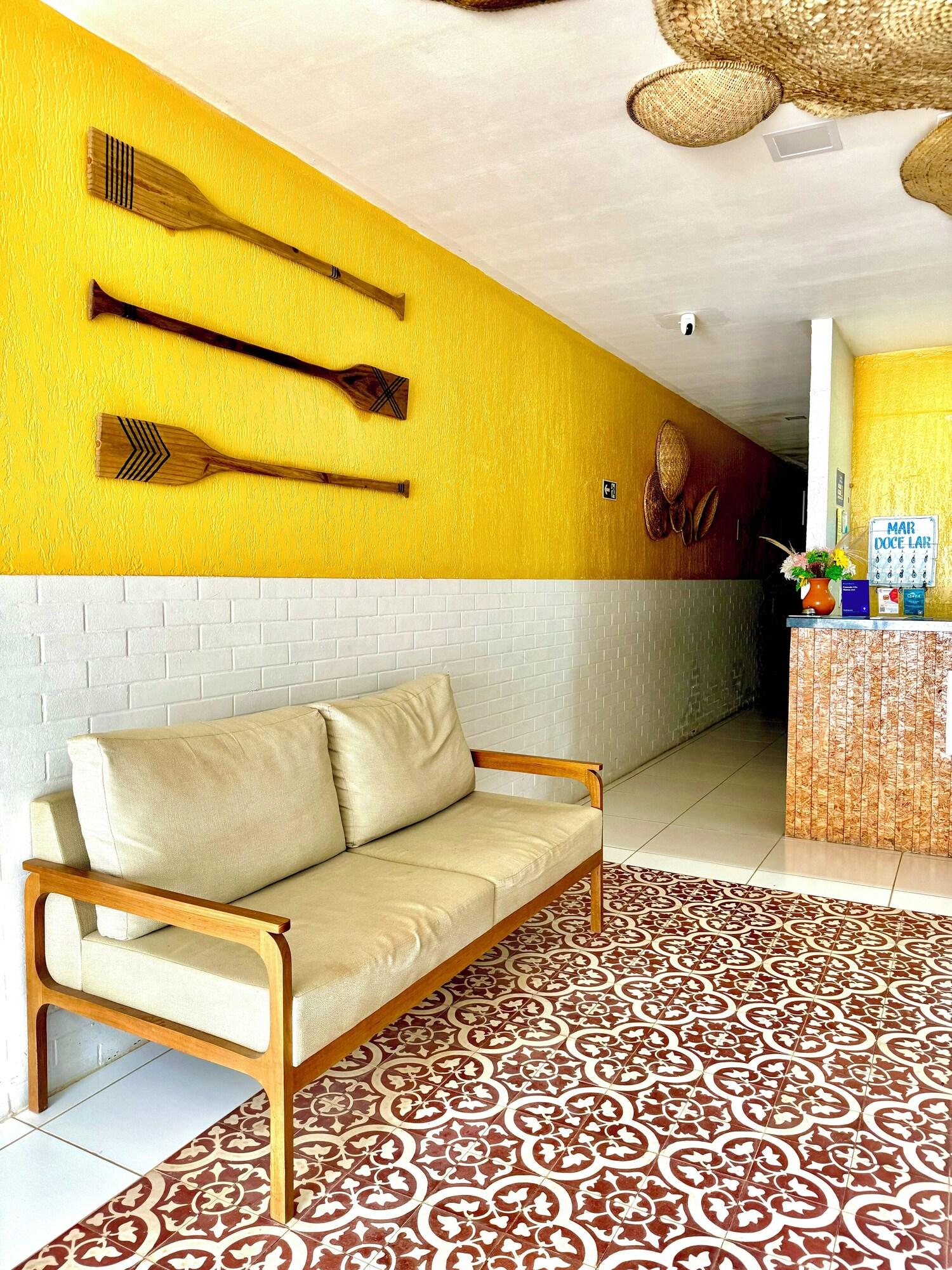 Vista Lobby Pousada Vila Mansa Jeri
