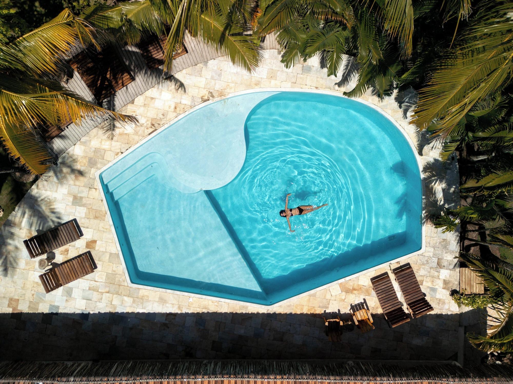 Vista Piscina Vila Luna