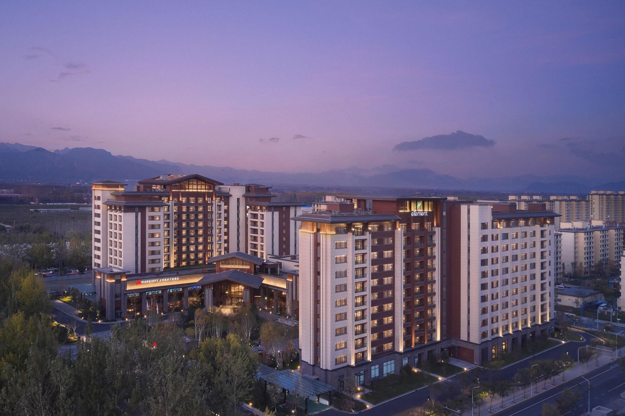 Vista Exterior Beijing Marriott Hotel Yanqing