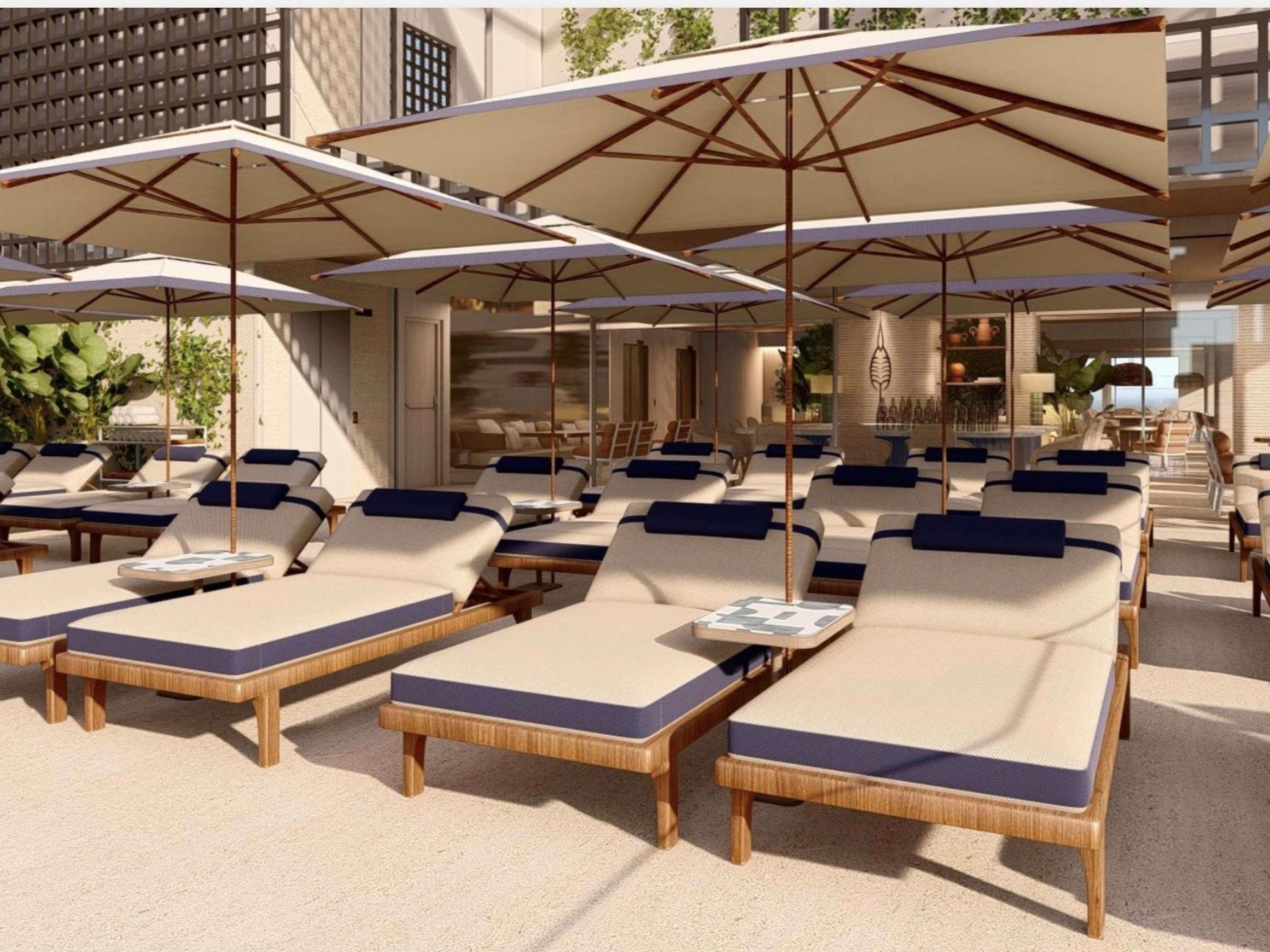 Vista Piscina Sofitel Rio de Janeiro Ipanema