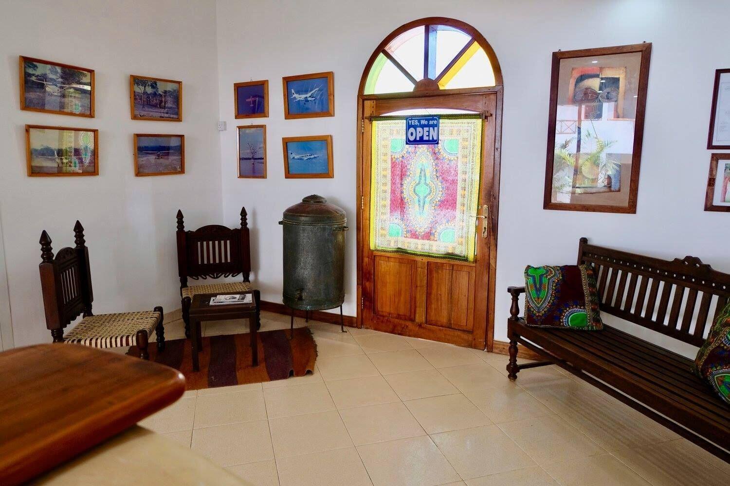 Vista Lobby 27 Cafe Zanzibar Airport Hotel