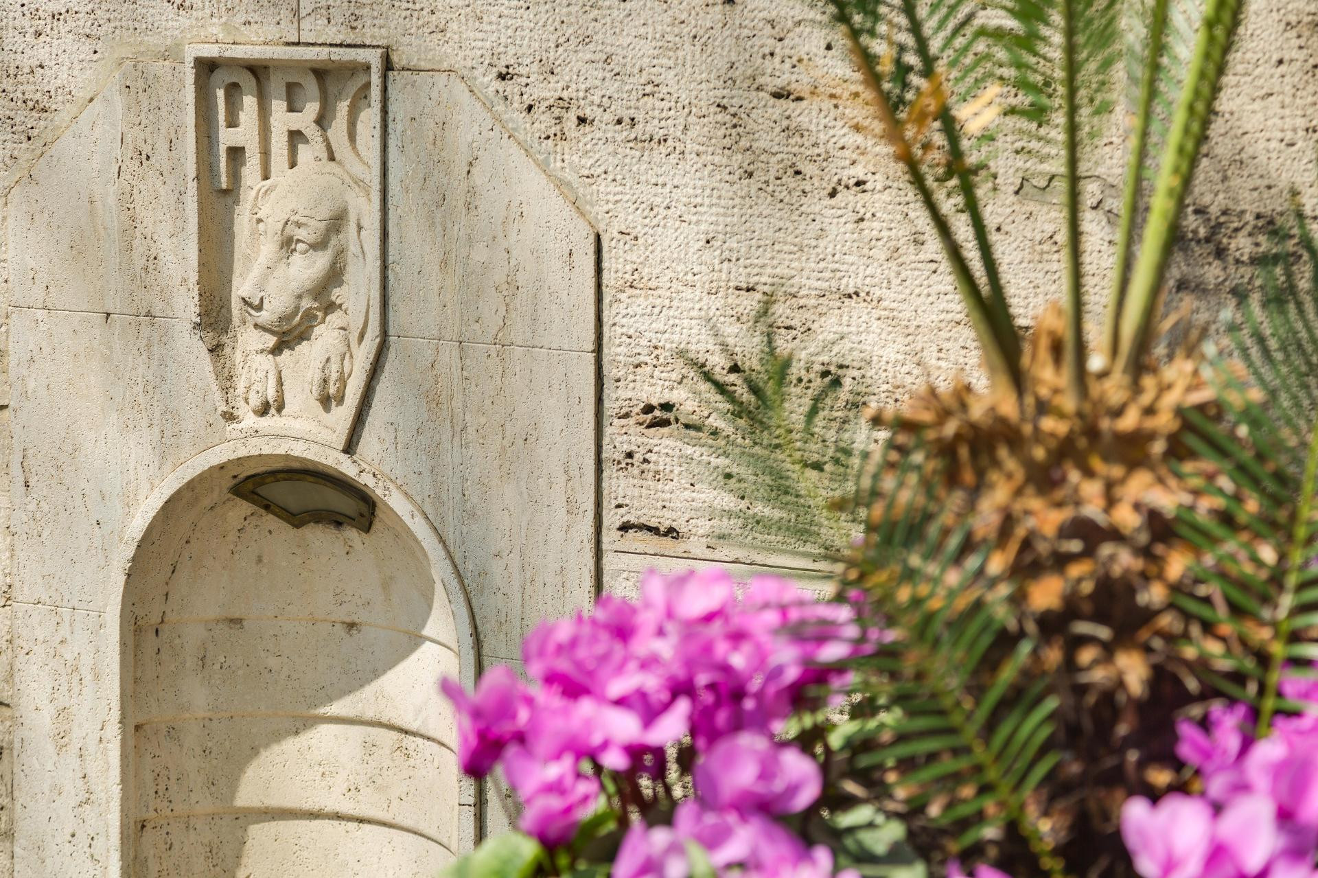 Vista Exterior Grand Hotel Palace Rome