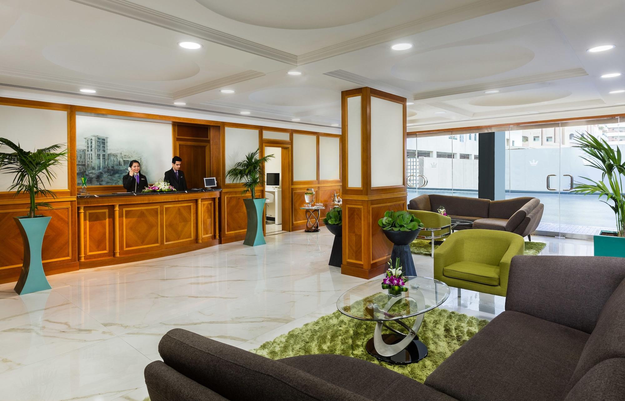 Vista Lobby Savoy Park Hotel Apartments