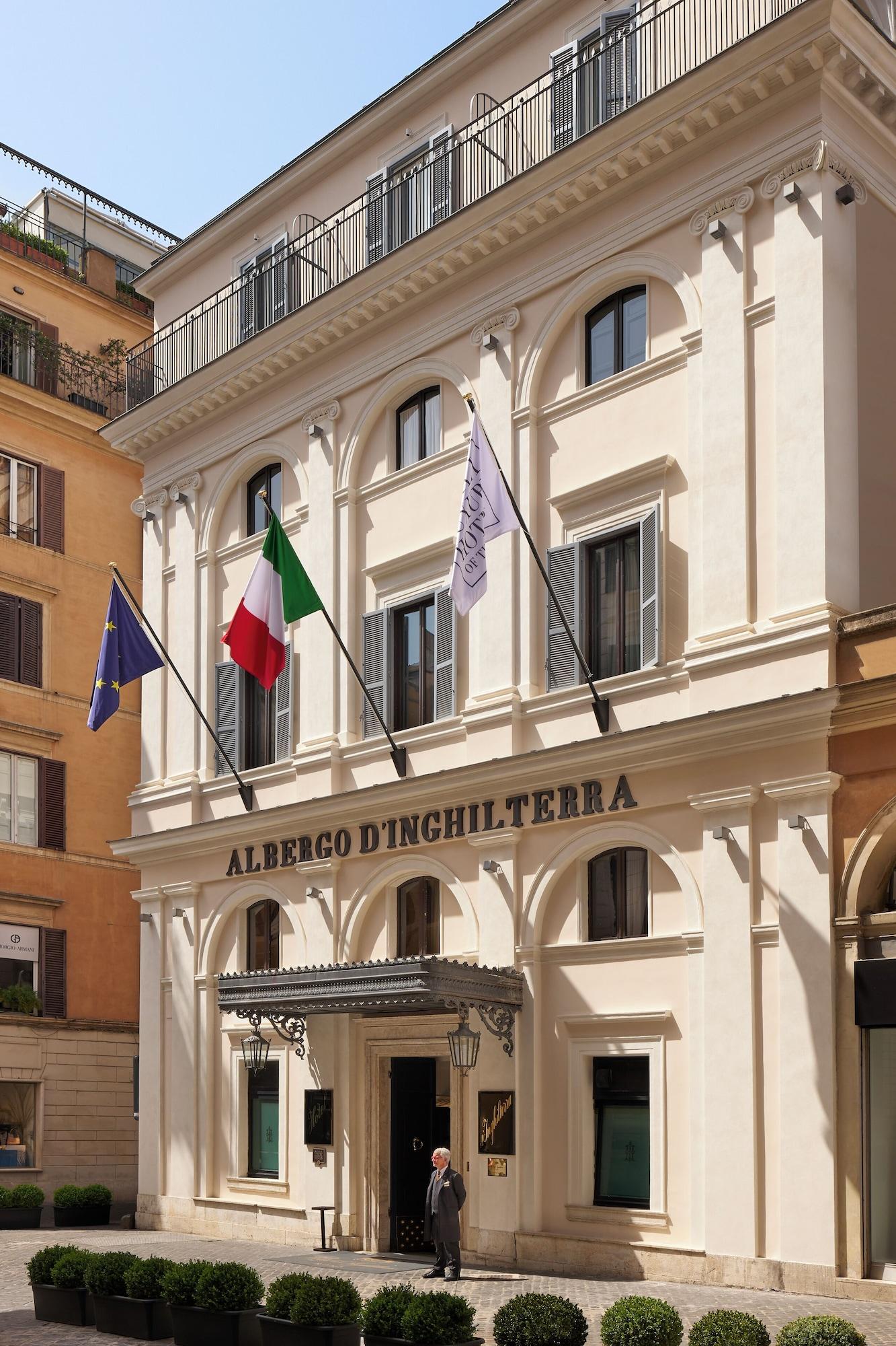 Vista Exterior Hotel d'Inghilterra Roma - Starhotels Collezione