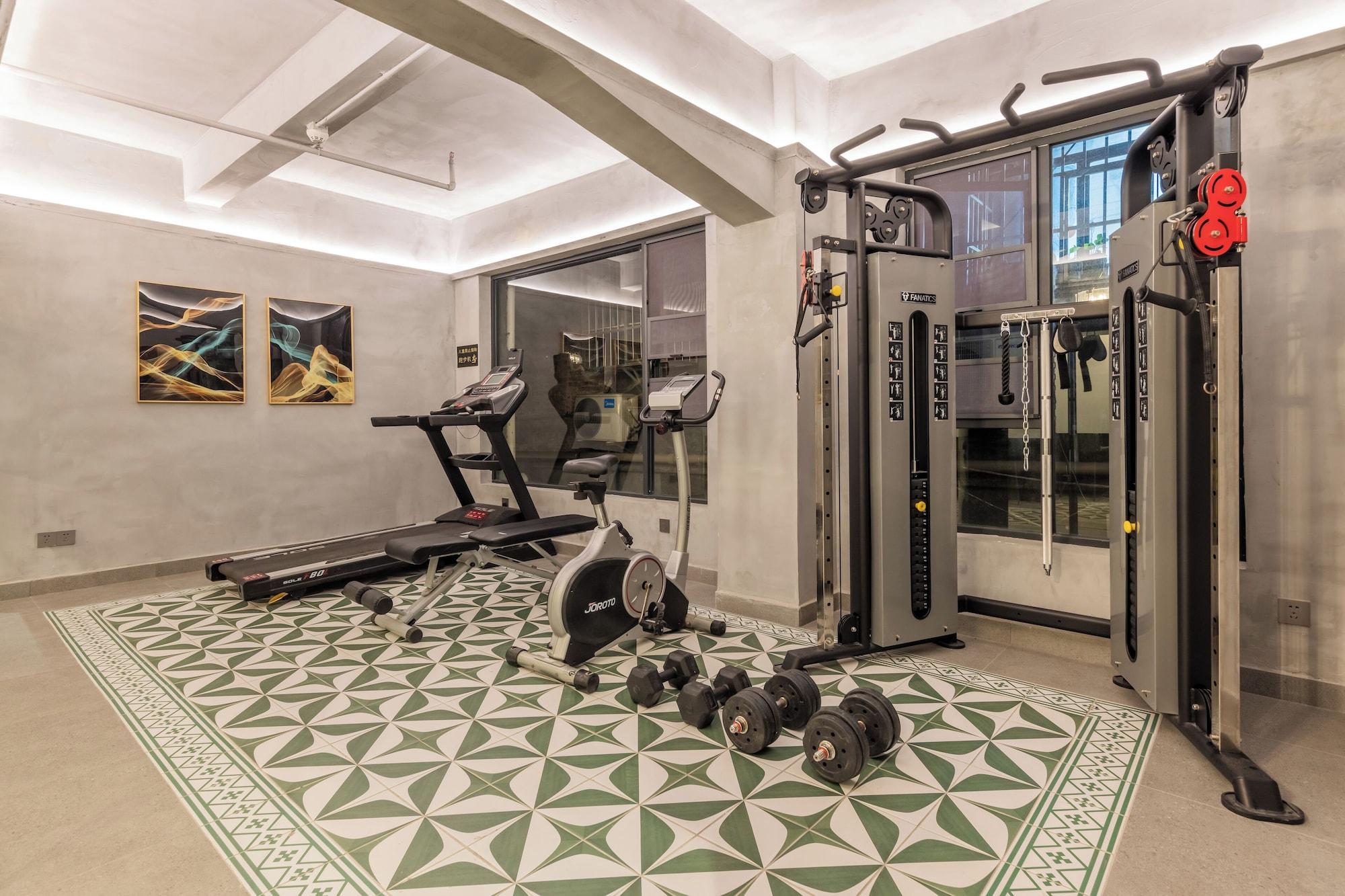 Gimnasio Stargazing Platform Inn - Guangzhou ChenClanAcademy & ShaMian & YongQingFang Branch