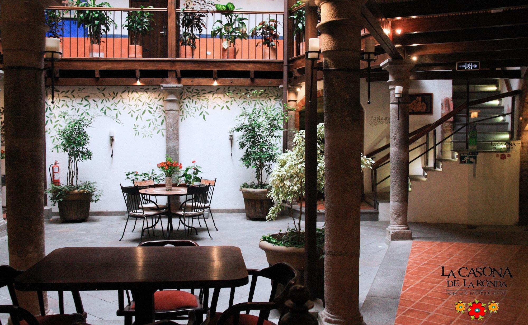 Vista Lobby La Casona de la Ronda Boutique Hotel