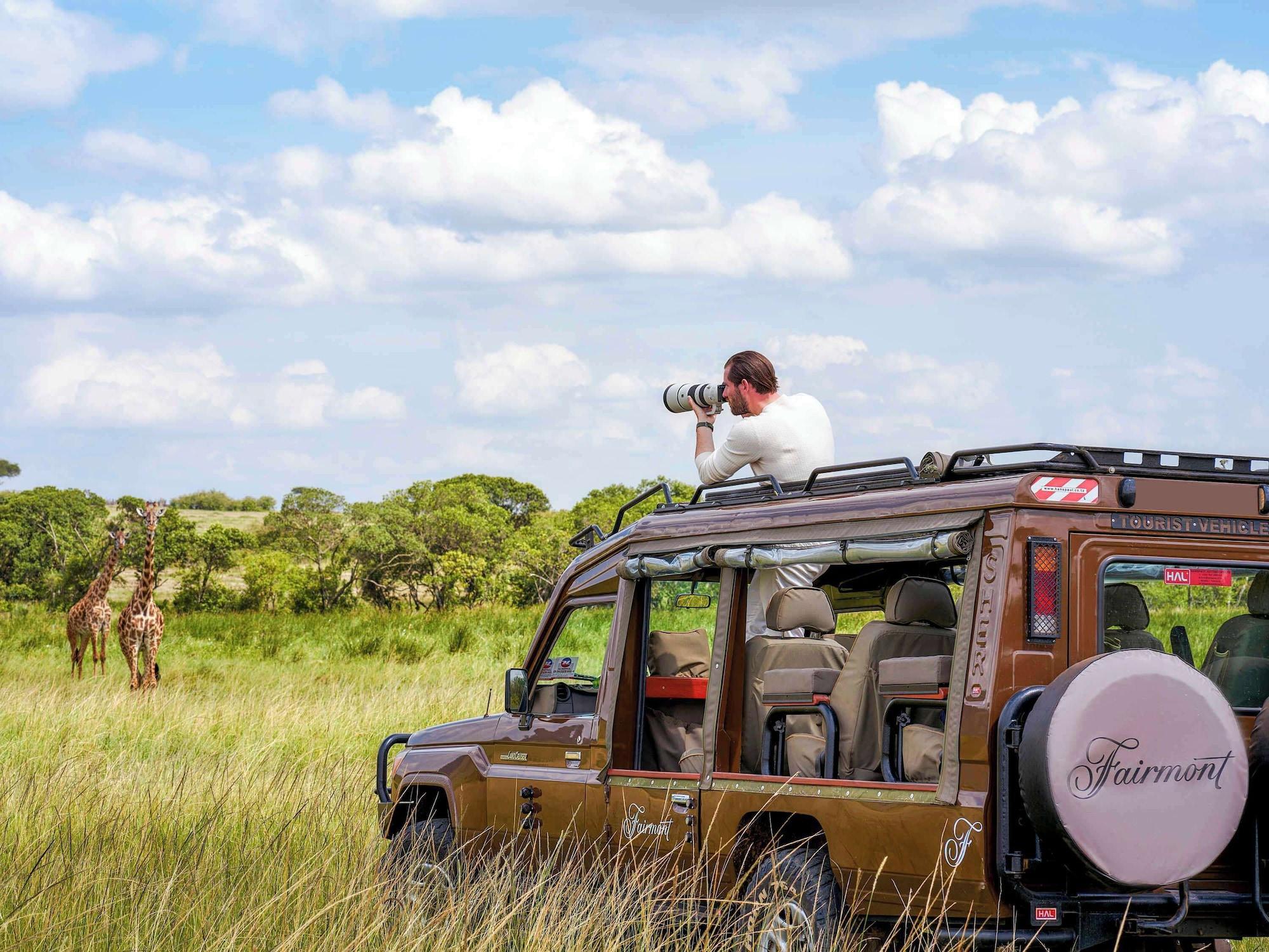 Vista Exterior Fairmont Mara Safari Club