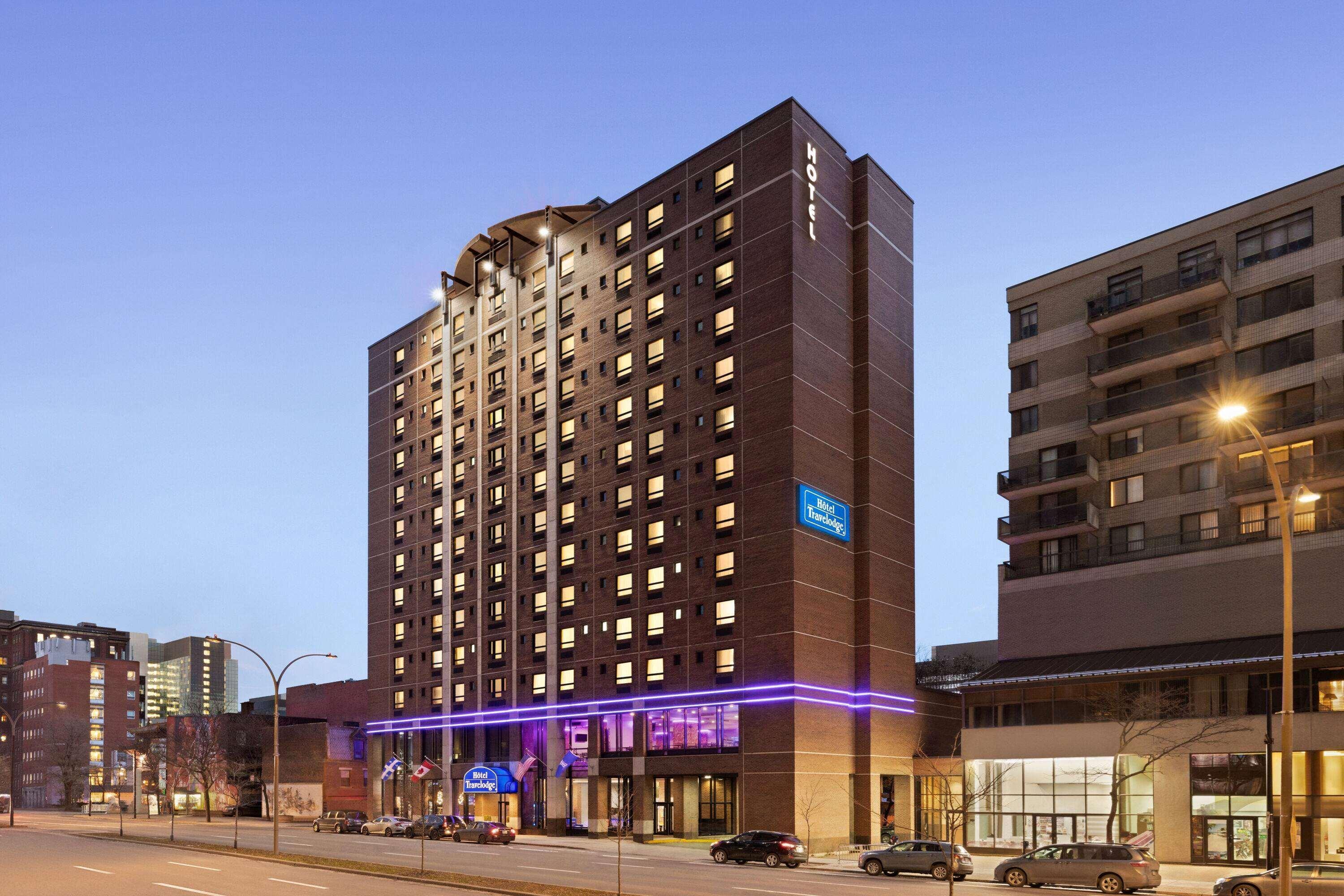Vista Exterior Travelodge Hotel by Wyndham Montreal Centre