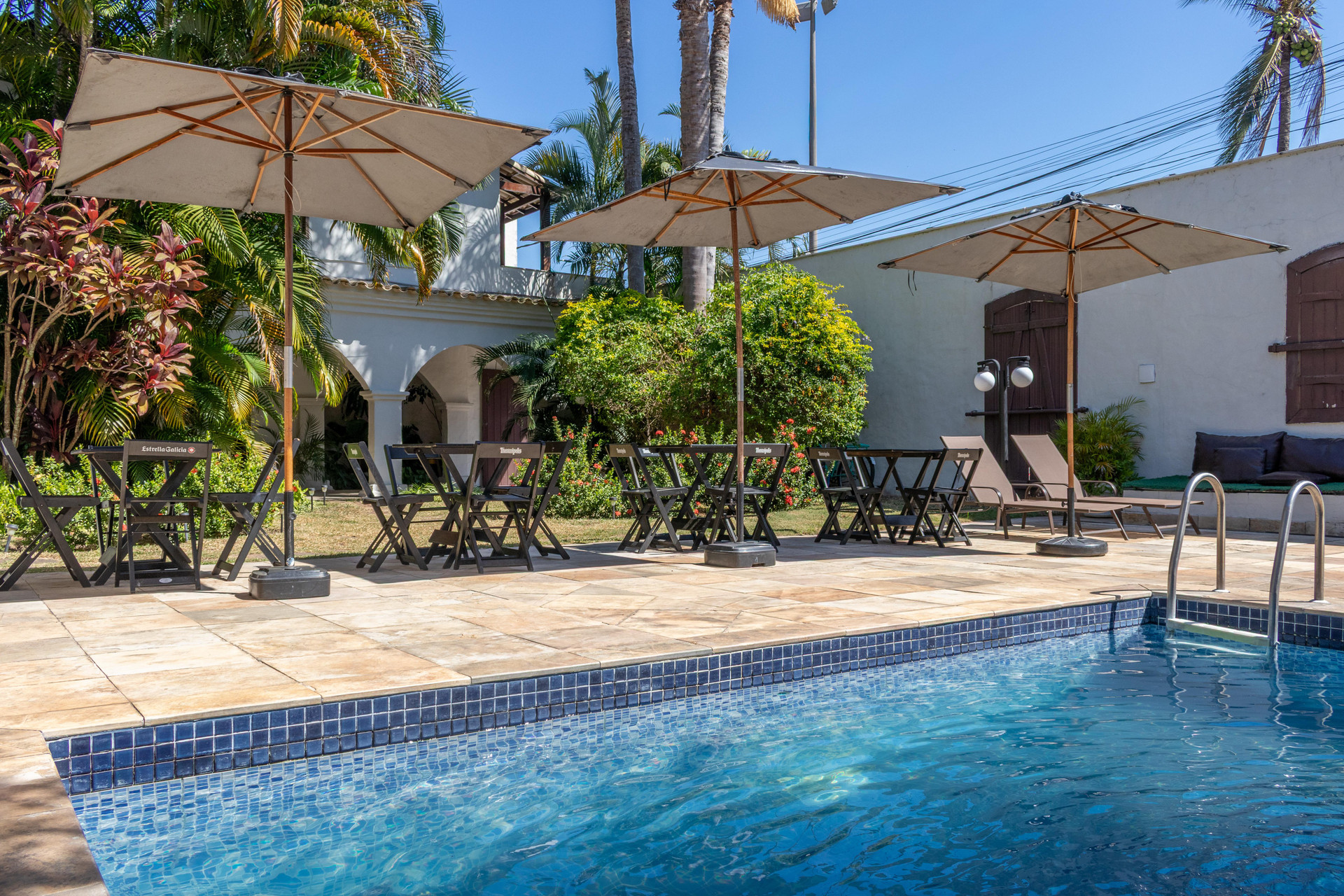 Vista Piscina Pousada Boulevard