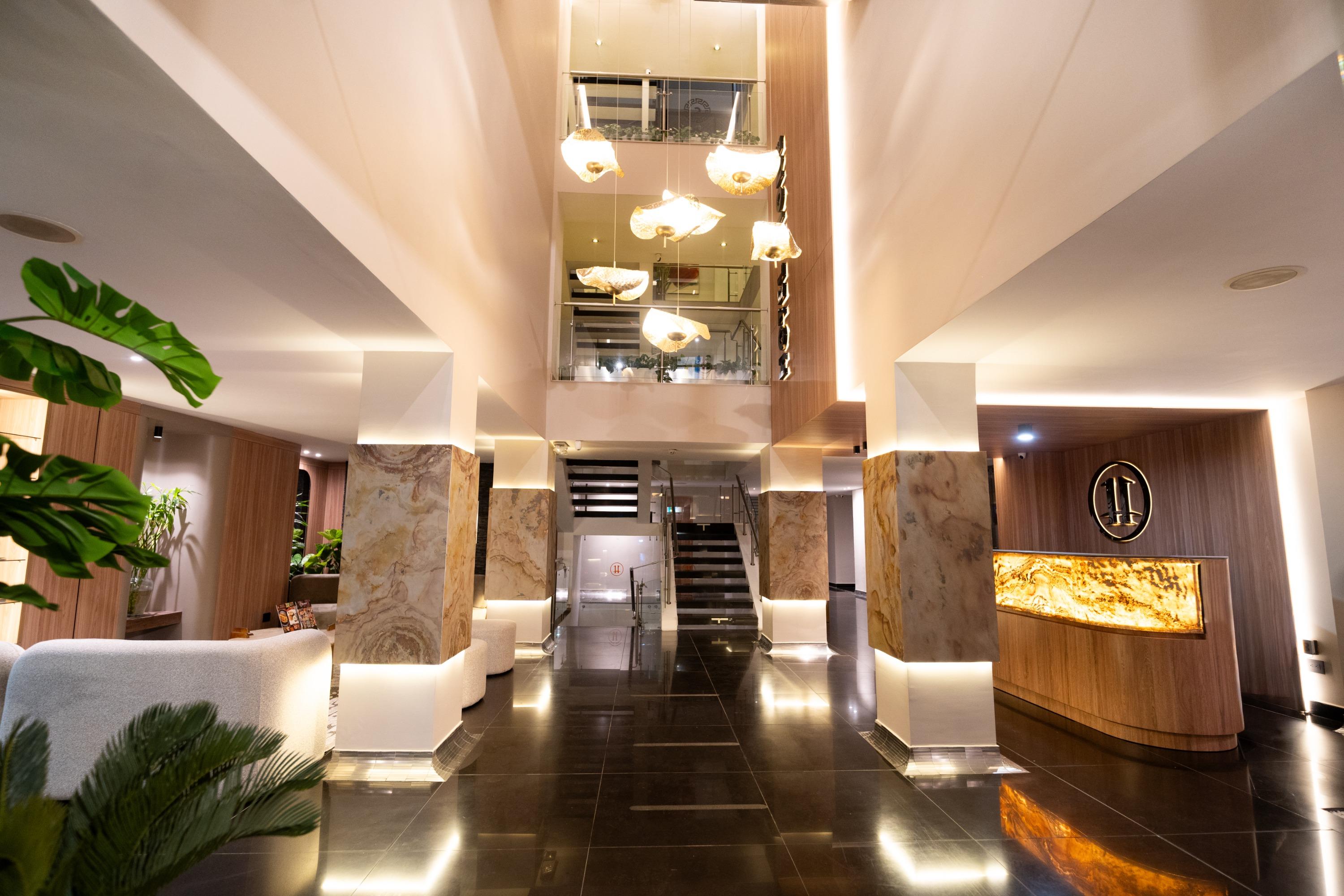 Vista Lobby ZiOne Luxury Hotel Pereira
