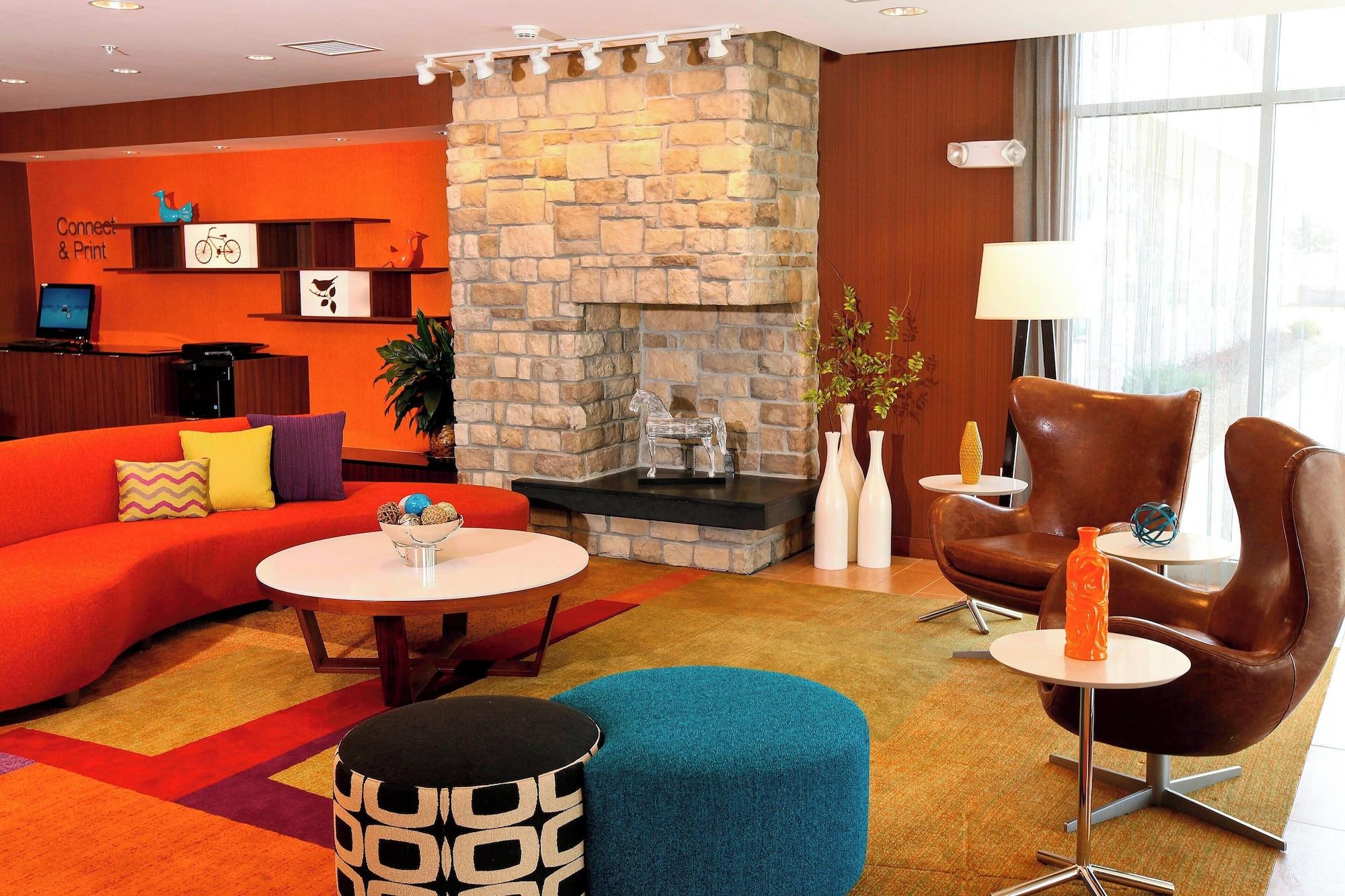Vista Lobby Fairfield Inn & Suites by Marriott Omaha Papillion