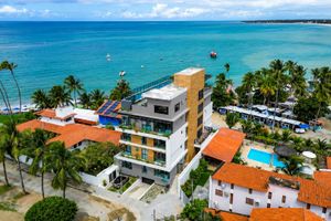 Aluguel por temporada - Flat pé na areia na praia de Porto de Galinhas próximo as piscinas naturais.