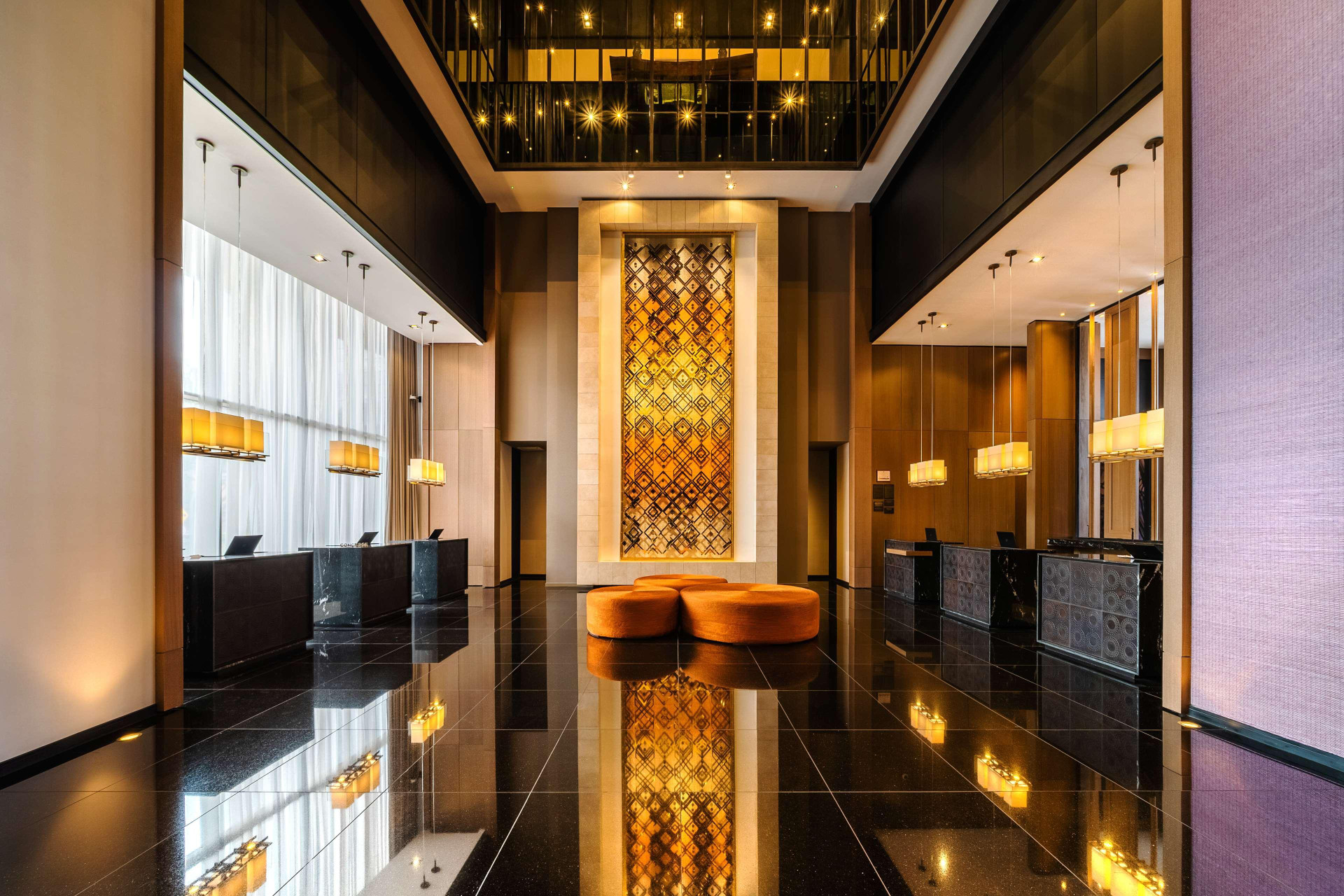 Vista Lobby Grand Hyatt Bogota