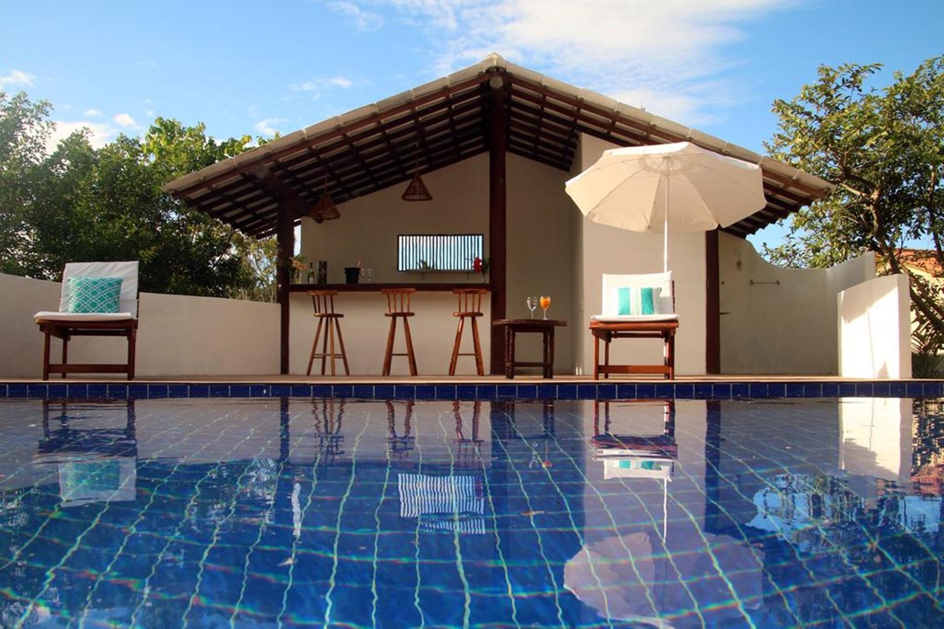 Vista Piscina Mayon Trancoso