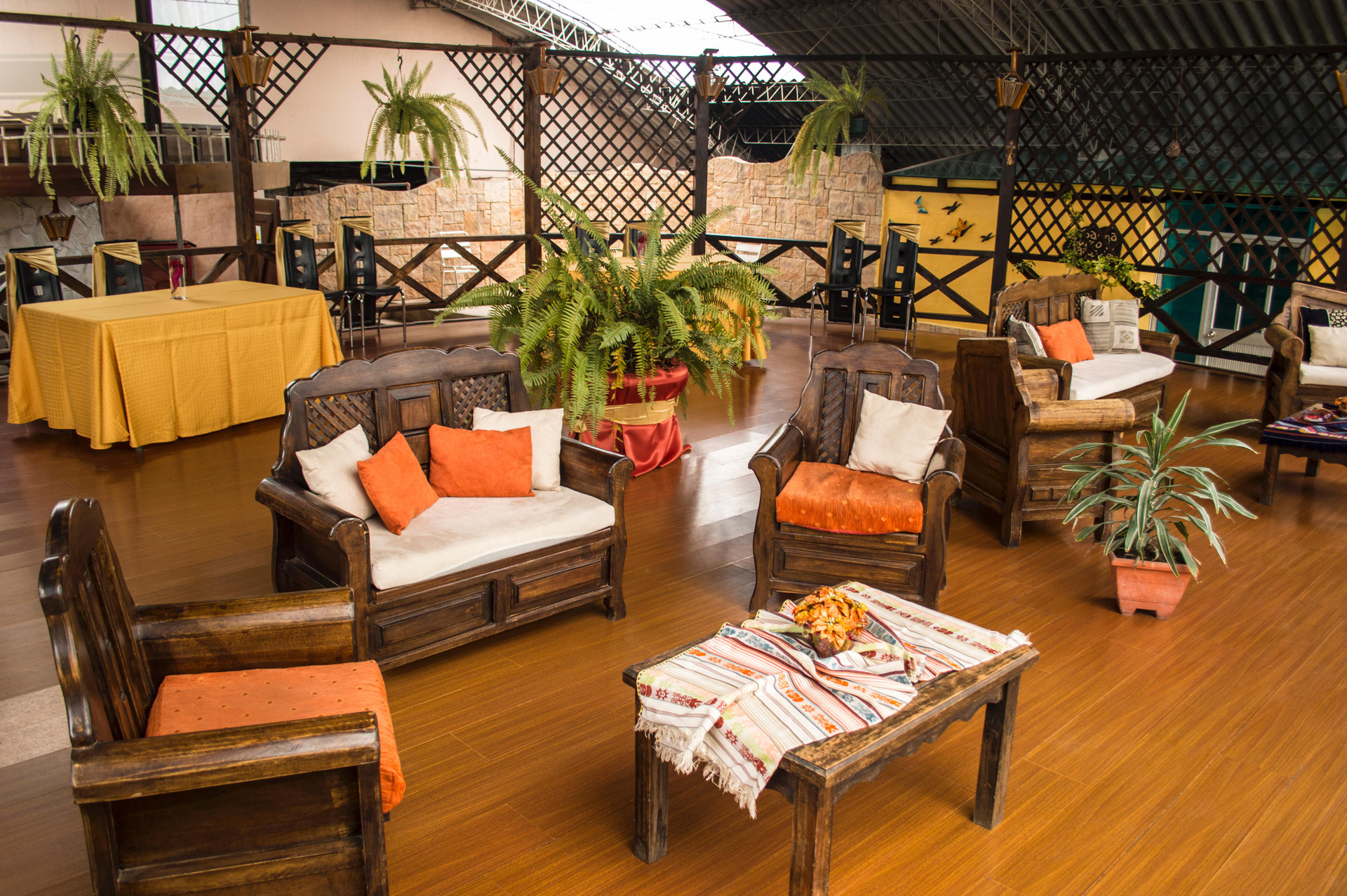 Vista Lobby Hotel Bambú