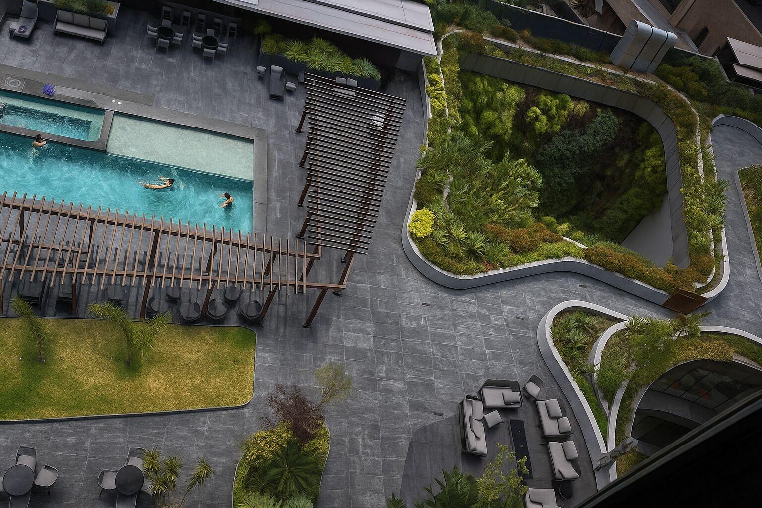 Vista Piscina Quartz Care Hotel & Spa Tijuana