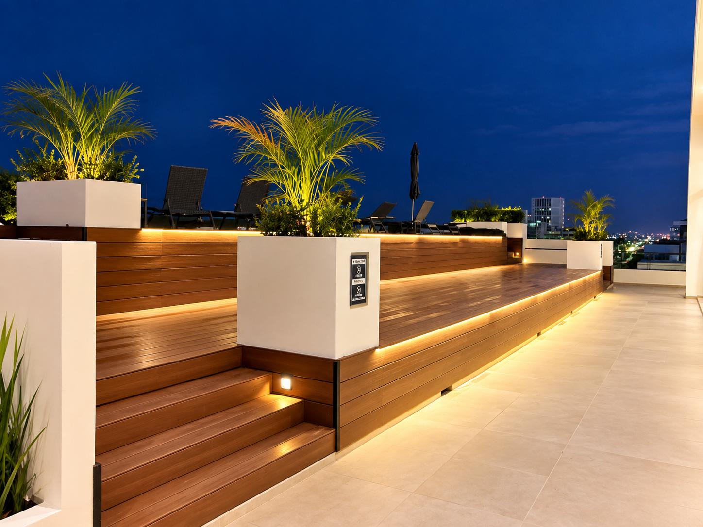 Balcón, patio o terraza San Francisco Cancun Condos Mexico