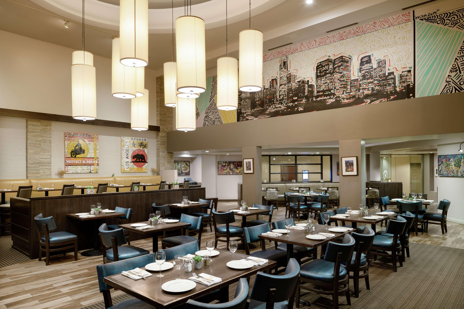Restaurant DoubleTree by Hilton Hotel Los Angeles Downtown