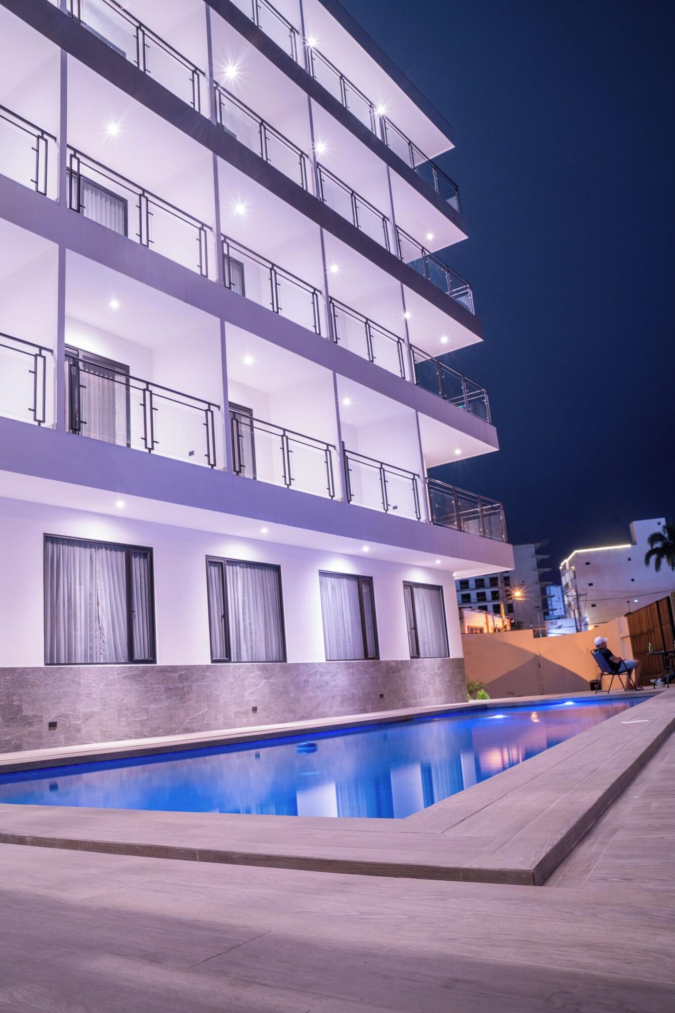 Vista Piscina Manta Surf Hotel