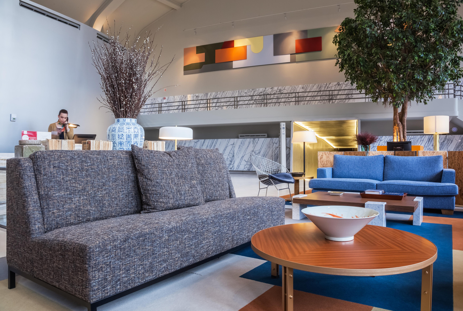 Vista Lobby Hotel Vincci Porto