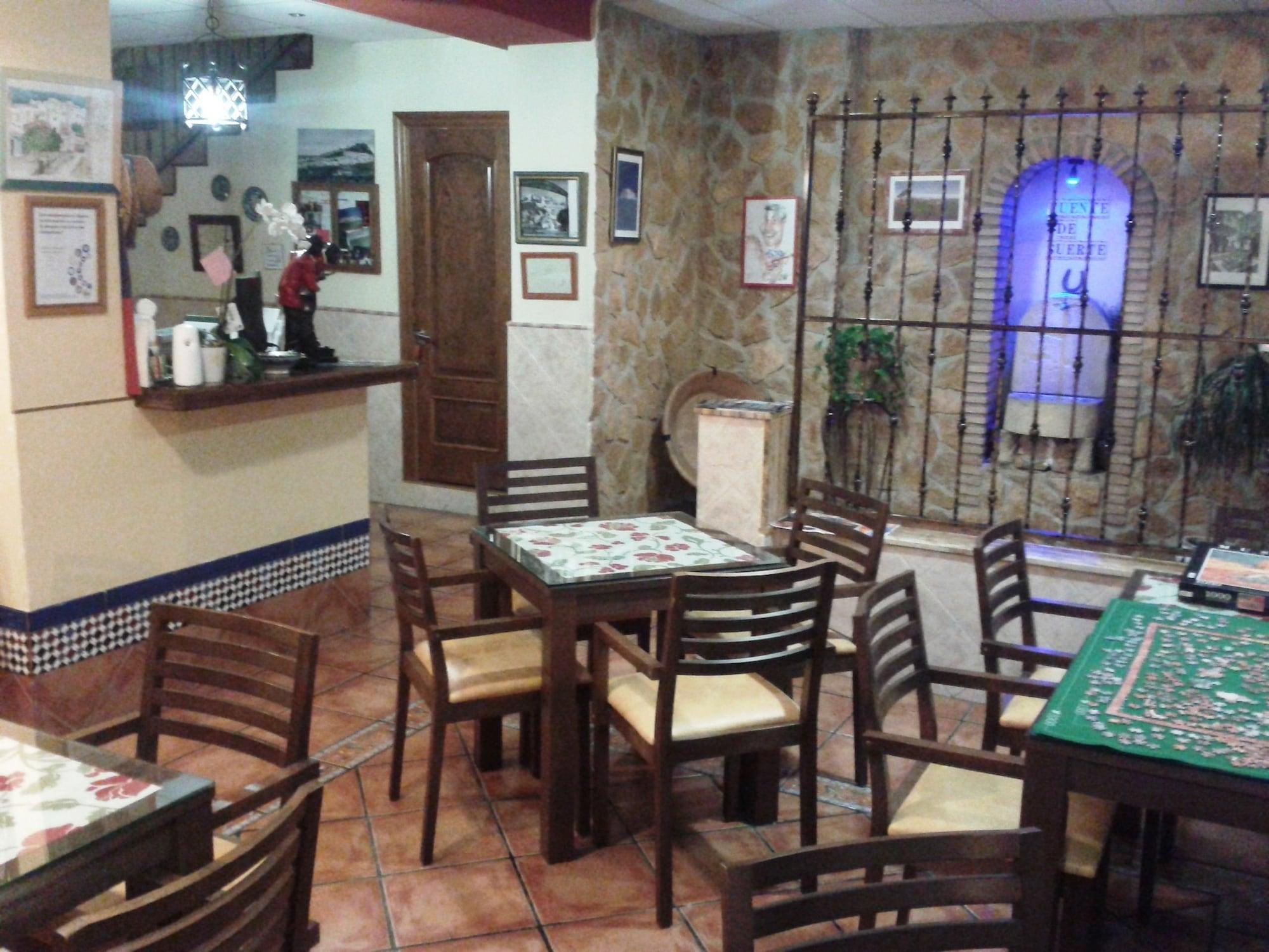 Vista Lobby Hostal Palomares