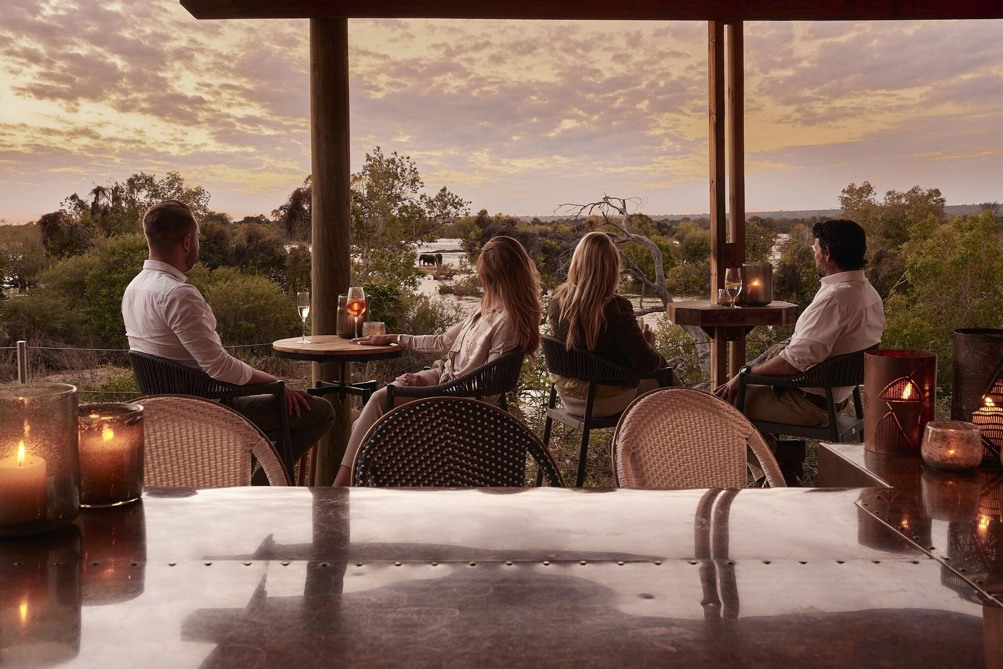 Restaurant Victoria Falls River Lodge