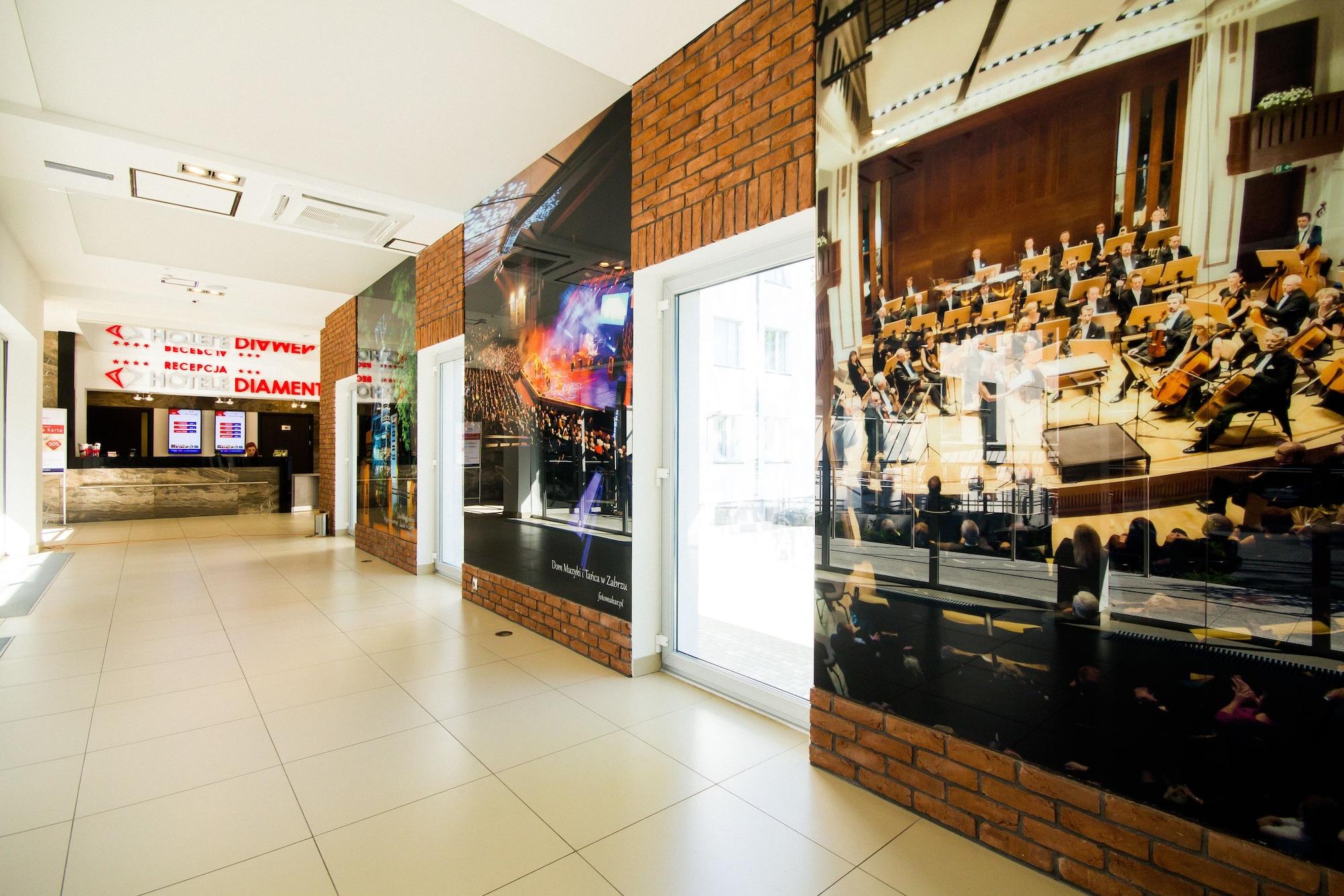 Vista Lobby Park Hotel Diament Zabrze