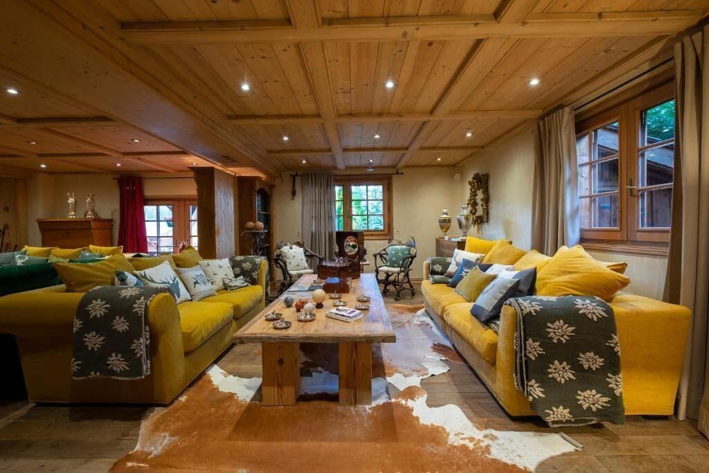 Vista Lobby Magic Megève Bois