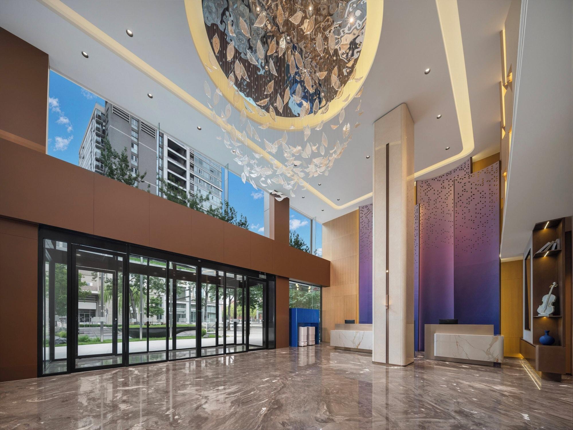 Vista Exterior Holiday Inn Express Beijing Haidian Suzhouqiao by IHG