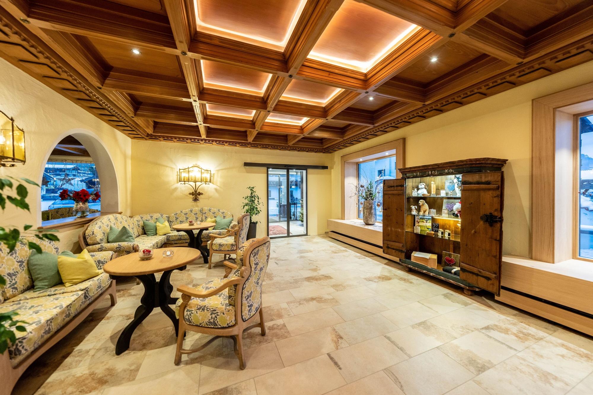 Vista Lobby Parkhotel Wallgau