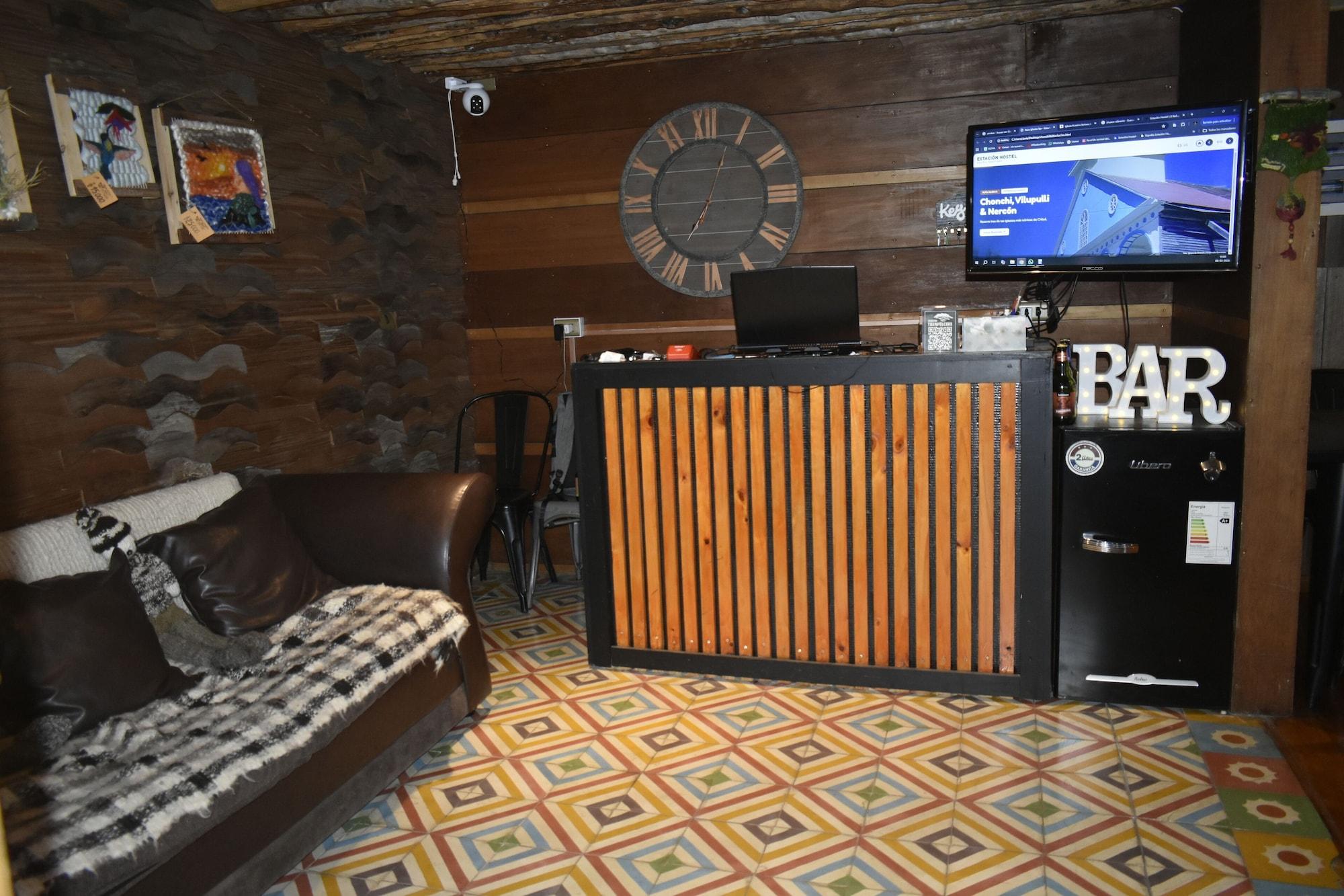 Vista Lobby Estación Hostel