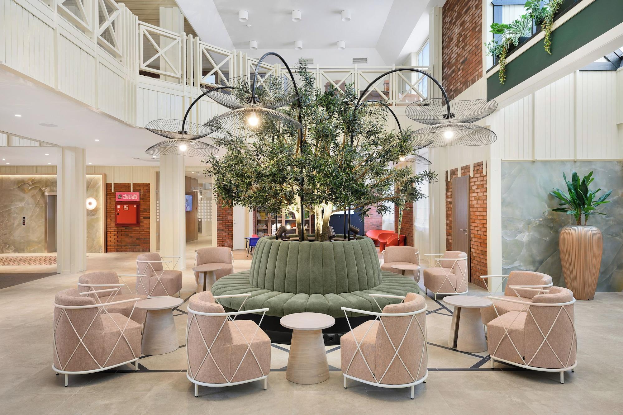 Vista Lobby Danubius Hotel Bük