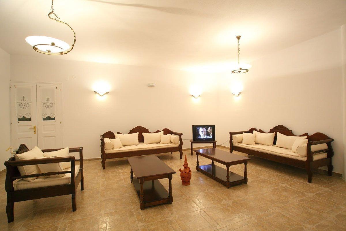 Vista Lobby Paros Inn Seafront