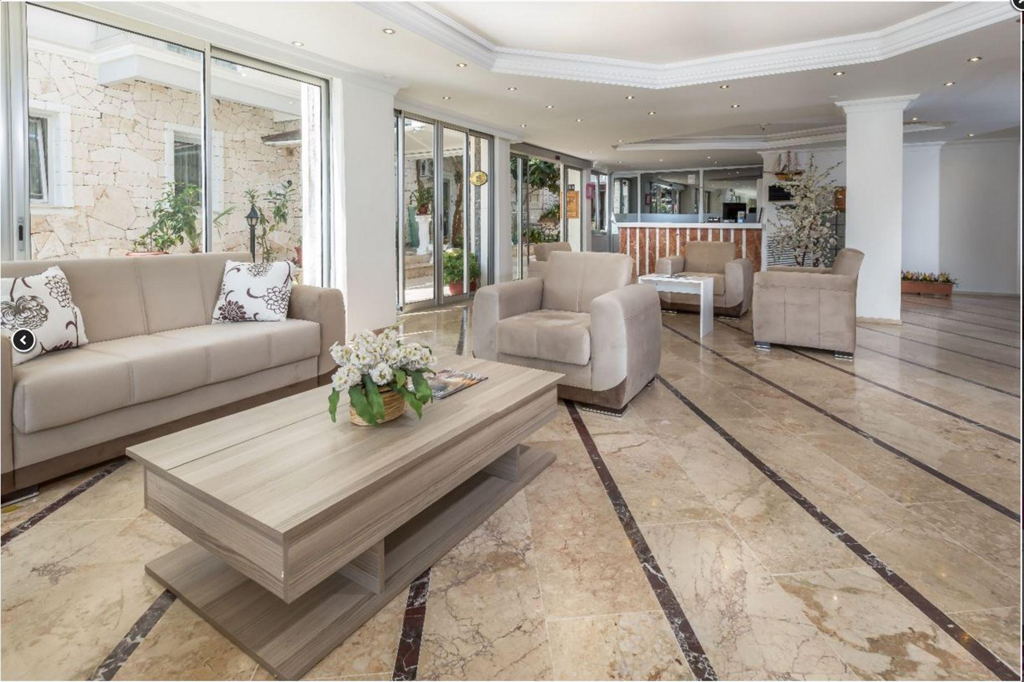 Vista Lobby Habesos Hotel Kas
