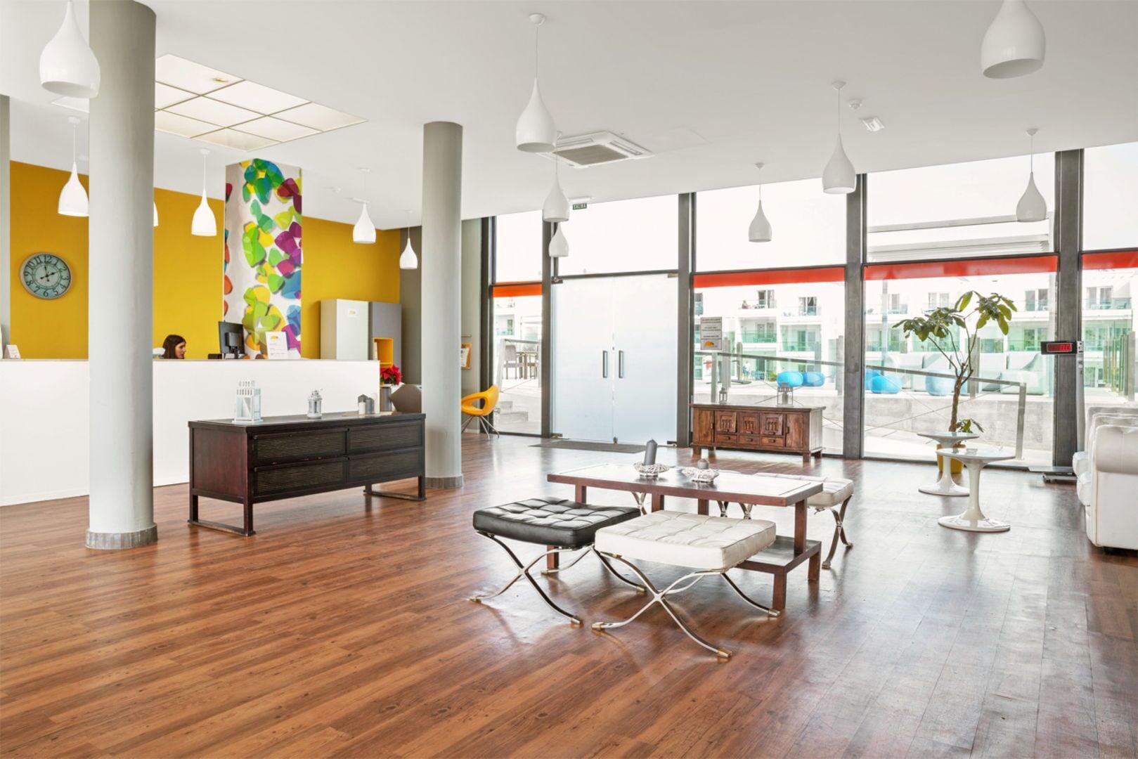 Vista Lobby Hotel Plaza Palmeras