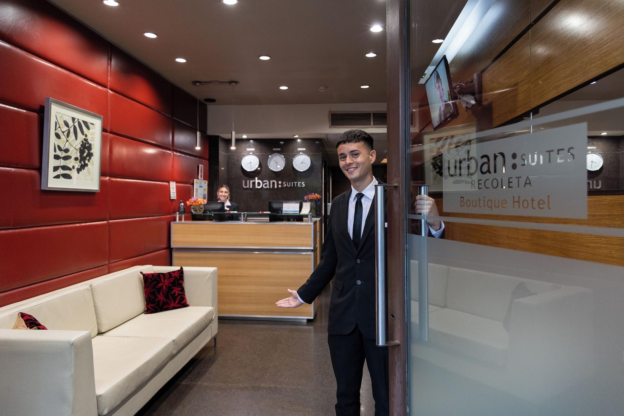 Vista Lobby Urban Suites Recoleta Boutique Hotel