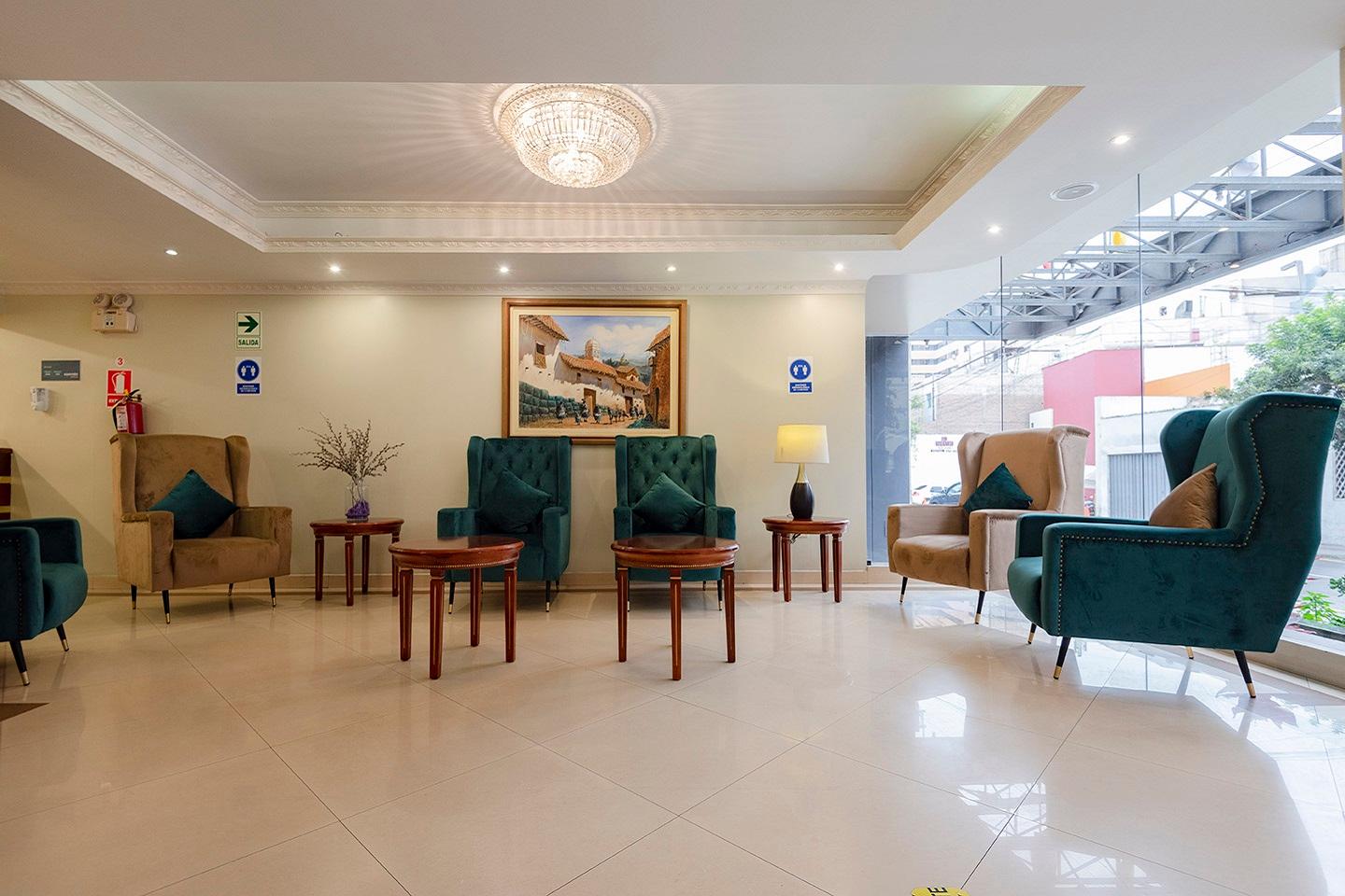 Vista Lobby Hotel Maria Luisa
