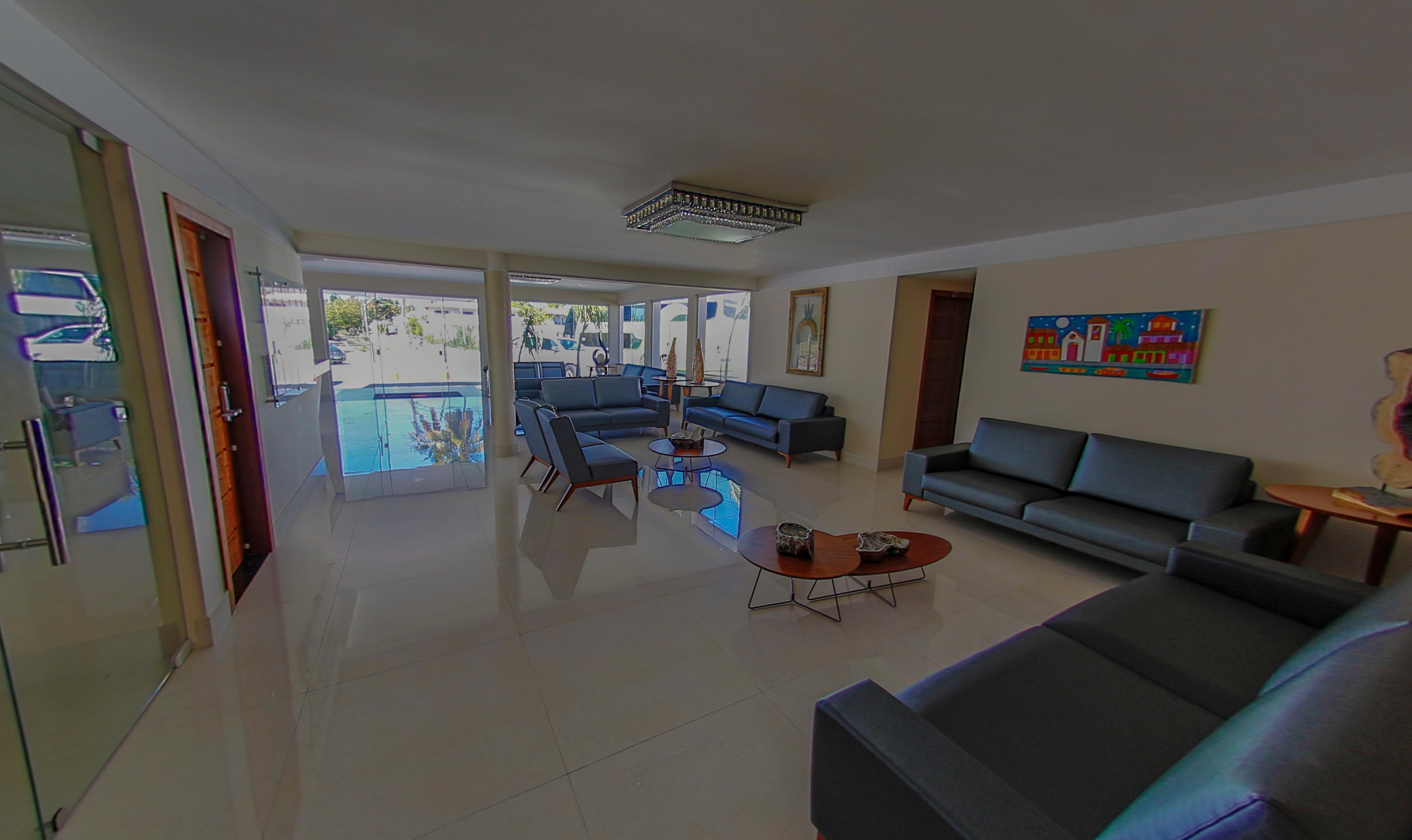 Vista Lobby Sun Bahia Praia Hotel