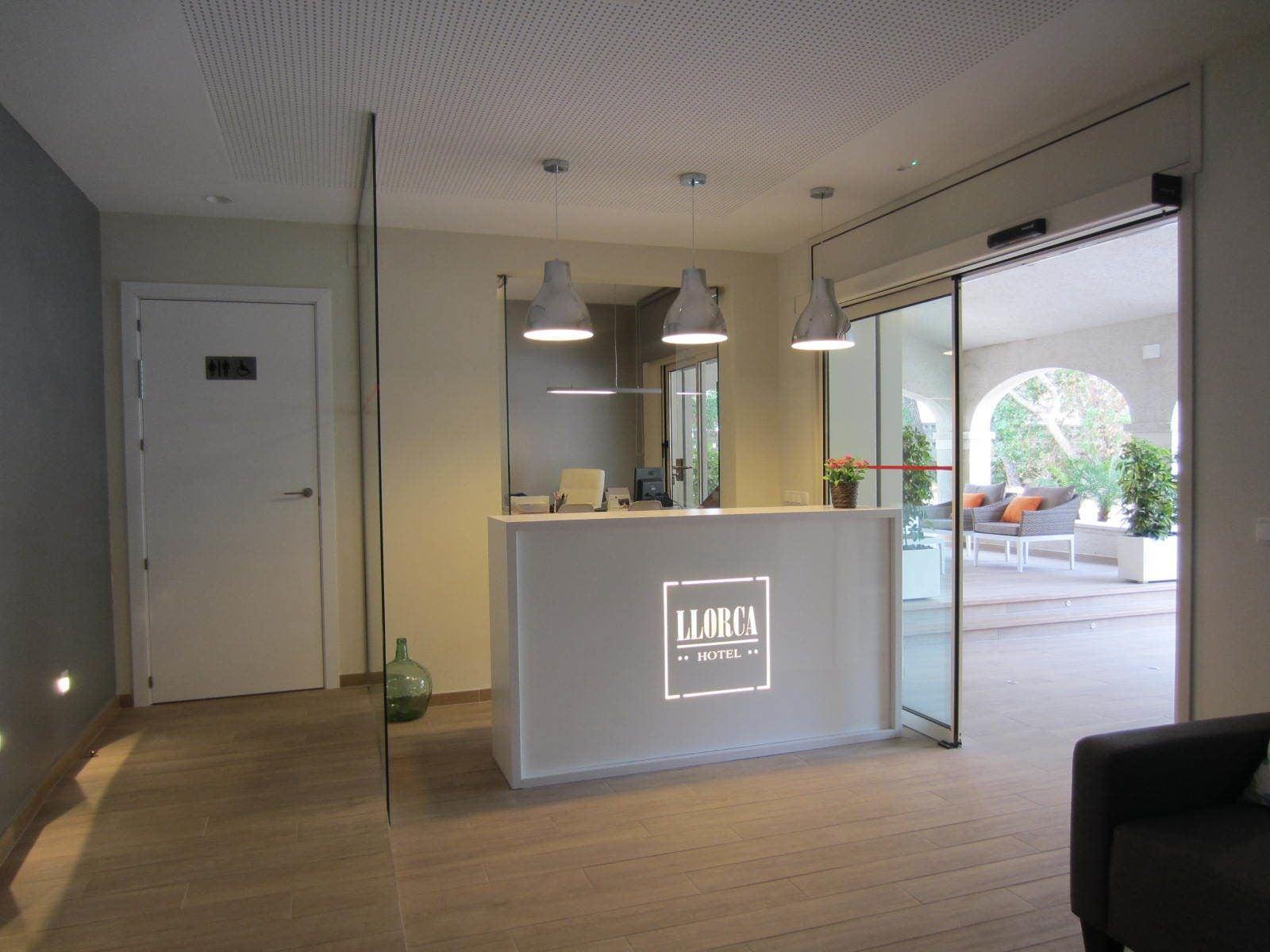Vista Lobby Hotel Llorca