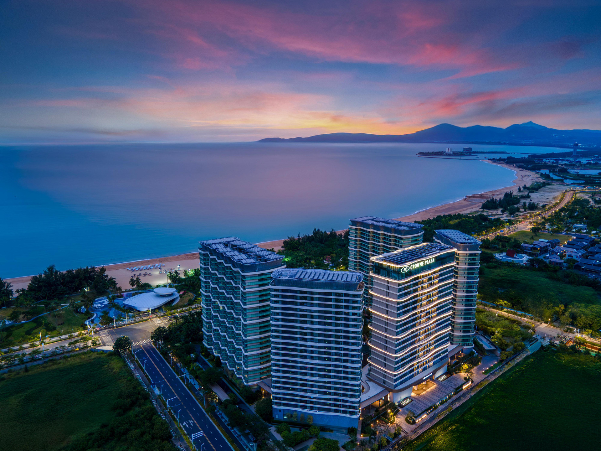 Vista Exterior Crowne Plaza Sanya Yazhou Bay