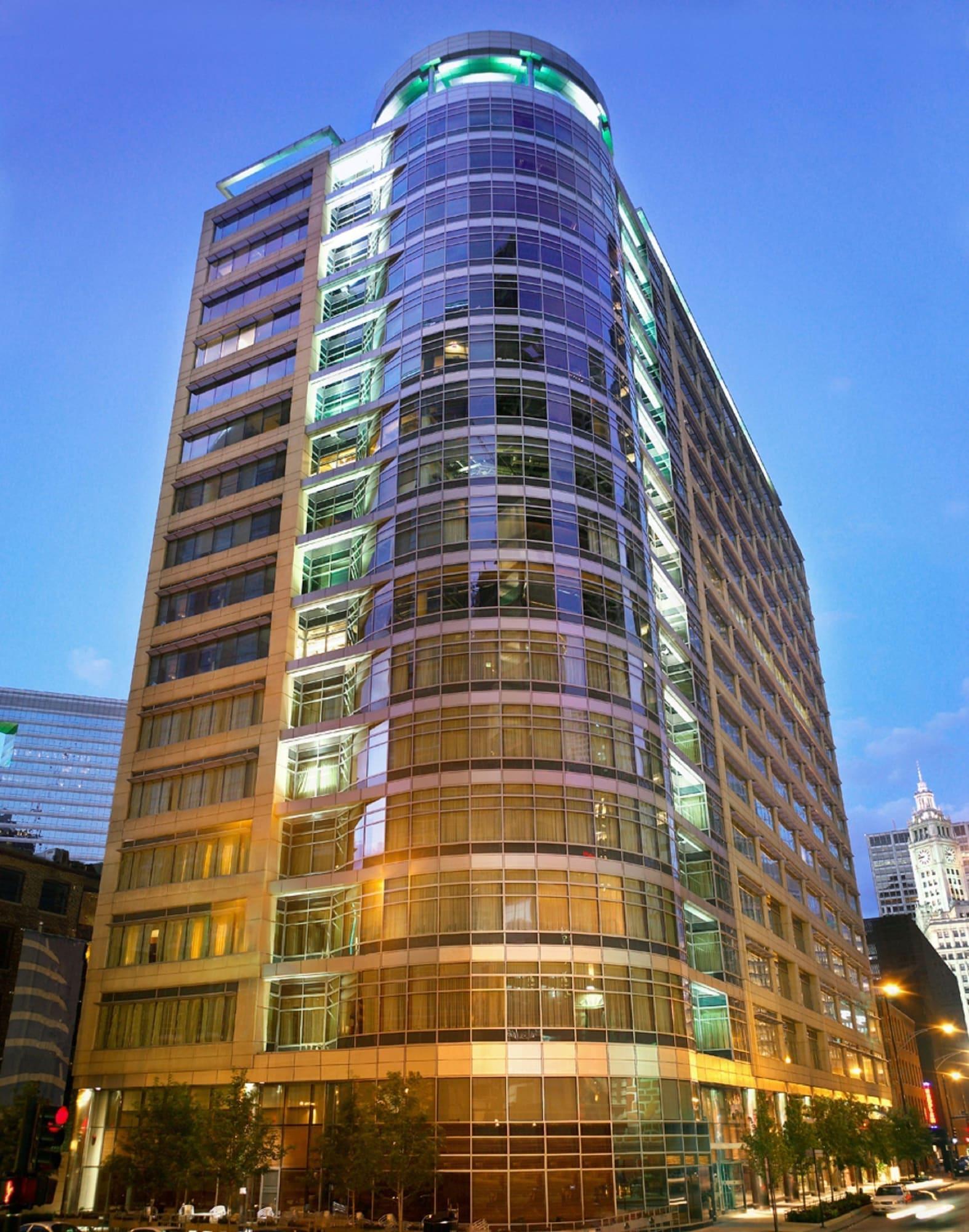 Vista Exterior Kinzie Hotel