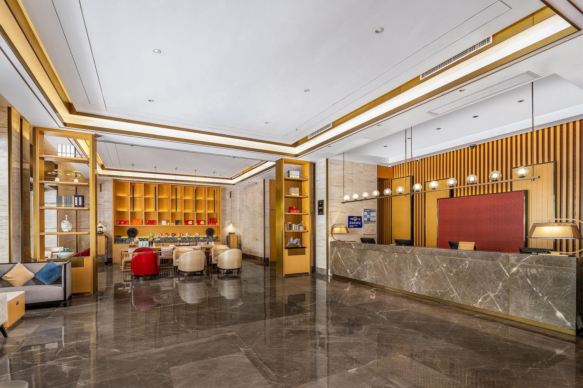 Vista Lobby Echeng Hotel Guangzhou Zhujiang New Town
