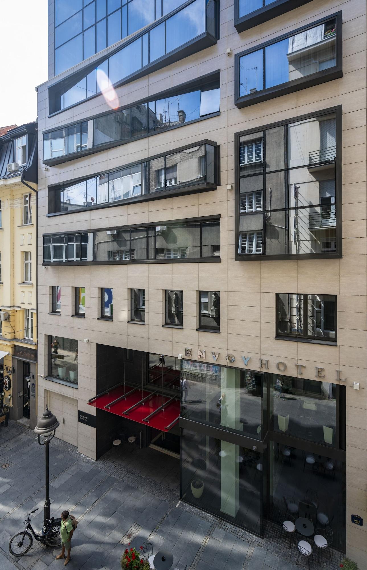 Vista Exterior Envoy Hotel Belgrade