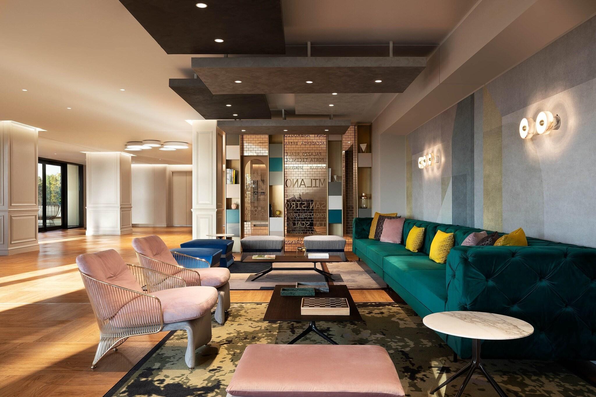 Vista Lobby Sheraton Milan San Siro