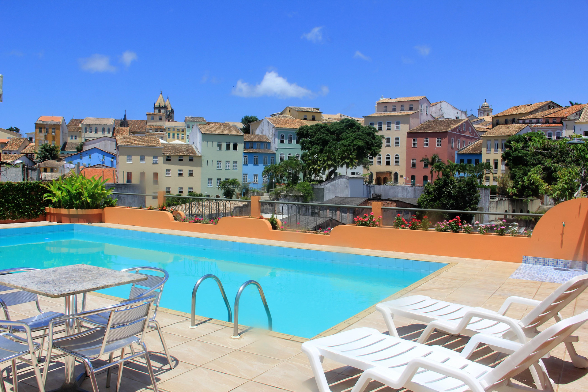 Vista Piscina Hotel Pousada da Mangueira
